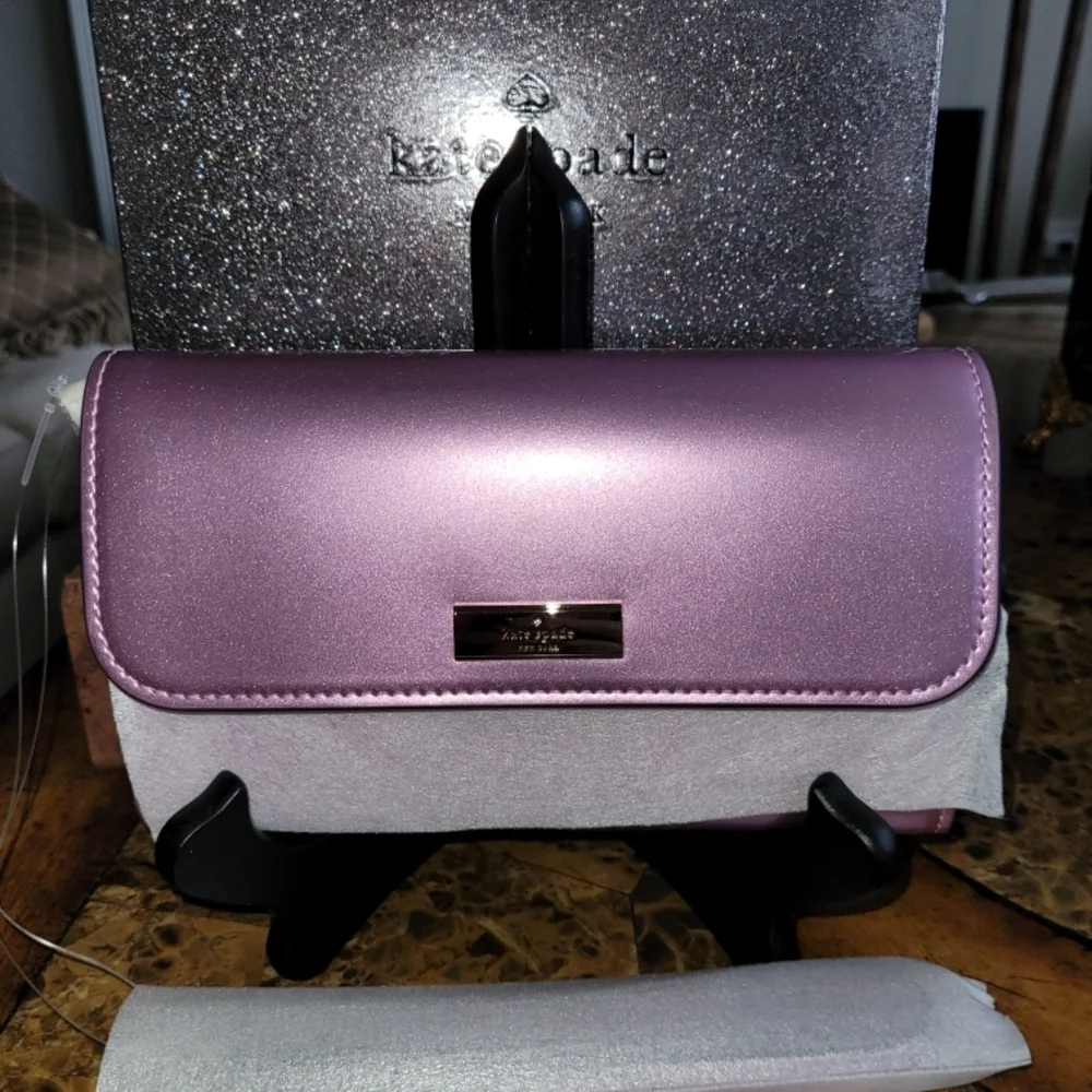 Kate Spade Purple Wallet NWT - Picture 1 of 5